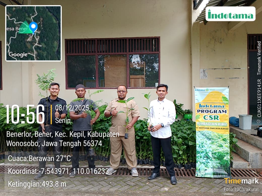 Pelaksanaan Kegiatan CSR PT Indotama Omicron Kahar